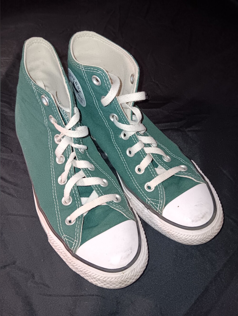 Women's Size 8 Dark Green Converse